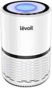 img 2 attached to 🌬️ LEVOIT Home Air Purifier, H13 True HEPA Filter for Smoke, Dust, Mold, Pollen in Bedroom, Ozone Free, Filtration System Odor Eliminators for Office with Night Light Option, 1 Pack, White