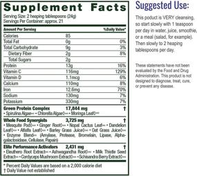 img 1 attached to 🌱 HealthForce SuperFoods Elite Green Protein: Plant-Based Powder for Performance & Endurance - 500g, Vegan & Gluten Free