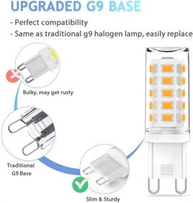 img 1 attached to 💡 Enhance your Chandelier Lighting with KLG Halogen Replacement - Dimmable and Effective