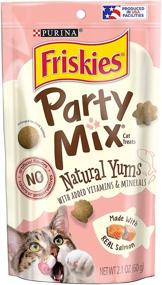 img 4 attached to 🐟 Friskies Party Mix Naturals - Real Salmon Flavor, 2.1oz