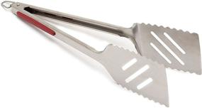 img 4 attached to 🔥 GrillPro 40240: Premium 16-Inch Stainless Steel Tong/Turner Combo for Grilling - Silver