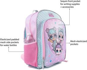 img 2 attached to 🎒 LOL Surprise Elementary Girls Backpack