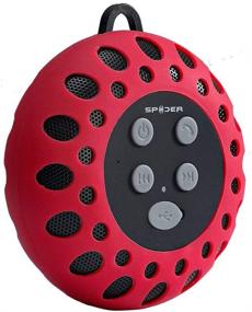 img 4 attached to Водонепроницаемая Bluetooth-колонка Spider BT803 Red