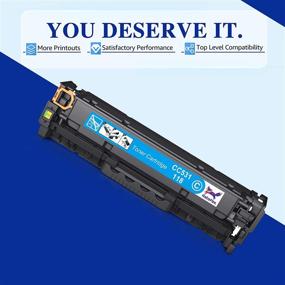 img 3 attached to 🖨️ HaloFox Canon 118 HP 304A Remanufactured Toner Cartridge Replacement, 4 Pack, for Canon Color Imageclass MF8580CDW MF8380CDW MF8350CDN MF726CDW and HP Color Pro CP2025DN CM2320NF Printer
