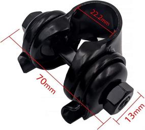 img 3 attached to 🚲 ONIPAX Standard Rail Bike Seat Clamp for Enhanced Saddle Performance