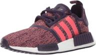 adidas originals unisex nmd_r1 running girls' shoes for athletic logo