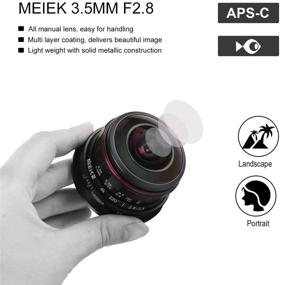 img 2 attached to 📷 MEKE MK-3.5mm f2.8 Ultra Wide Circular Fisheye Lens for Olympus & Panasonic Lumix MFT Micro Four Thirds Mount Mirrorless Cameras