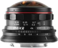 📷 meke mk-3.5mm f2.8 ultra wide circular fisheye lens for olympus & panasonic lumix mft micro four thirds mount mirrorless cameras logo