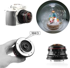 img 1 attached to 📷 MEKE MK-3.5mm f2.8 Ultra Wide Circular Fisheye Lens for Olympus & Panasonic Lumix MFT Micro Four Thirds Mount Mirrorless Cameras