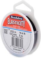 beadalon elasticity 0,8 мм растяжка для бисероплетения логотип
