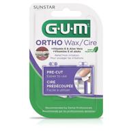 💚 gum orthodontic wax - mint flavor, pack of 12 logo