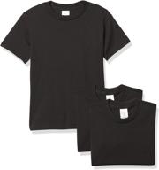 👕 3-pack hanes ecosmart tops for boys: short sleeve tees & shirts logo