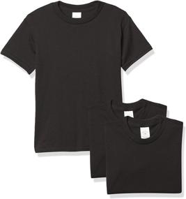 img 3 attached to 👕 3-Pack Hanes EcoSmart Tops for Boys: Short Sleeve Tees & Shirts