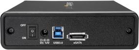 img 2 attached to 📦 StarTech.com eSATA Enclosure - Trayless Metal HDD Enclosure - USB 3.0 / eSATA - 3.5in SATA - External Hard Drive Enclosure
