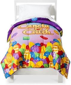 img 1 attached to KING Candy Crush Comforter Twin