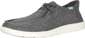 img 1 attached to Sanuk Mens Shaka Sneaker Khaki Men's Shoes