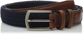 img 1 attached to 👔 Discover Stylish Torino Leather Co Italian Elastic Men's Accessories for Belts