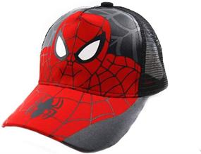 img 4 attached to BAOZOON Spiderman Children Бейсболка Snapback