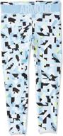 under armour heatgear printed downpour girls' clothing in active logo