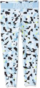 img 3 attached to Under Armour HeatGear Printed Downpour Girls' Clothing in Active