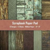 vondyu scrapbook single sided scrapbooking background 24 logo