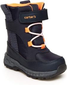 img 4 attached to 👢 Зимние сапоги Carter's для детей: теплая и стильная обувь на зиму модель Keilor Unisex-Child.