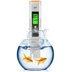 img 4 attached to Extenuating Threads Digital PH Meter: High Precision Water Tester Pen for Household Drinking Water, Pool, and Aquarium PH Measurement (White)