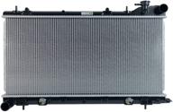 🔧 tyc 2402: subaru 1-row plastic aluminum replacement radiator - high-quality and compatible logo