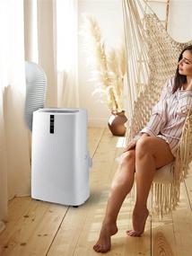 img 1 attached to 🌬️ Rosewill RHPA-18003: Efficient 12000 BTU 4-in-1 Portable Air Conditioner with Remote Control for Single Room Use