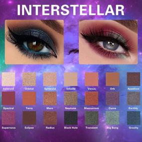 img 1 attached to 🎨 Prism Makeup 21 Colors Pigmented Eyeshadow Palette: Ultra-Blendable Long Lasting Natural Shades for Stunning Eye Makeup