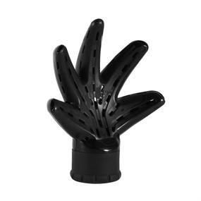 img 4 attached to 💨 Universal Hair Dryer Diffuser, Hand-Shaped Blower Diffusers for Wavy Curly Hair Styling Accessories