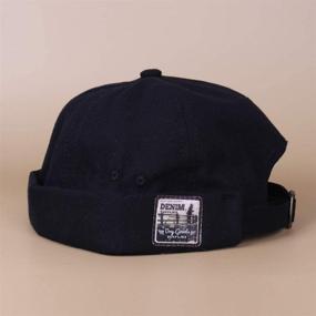 img 3 attached to Versatile Unisex 4UFiT Brimless Docker Leon Hat: Stylish Skull Docker Beanie for All Seasons