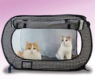 🐱 necoichi portable stress-free cat cage carrier kennel travel solution logo