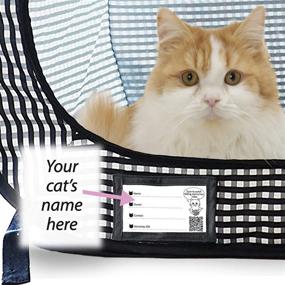 img 1 attached to 🐱 Necoichi Portable Stress-Free Cat Cage Carrier Kennel Travel Solution