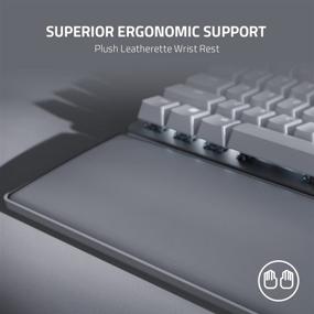 img 1 attached to 💻 Razer Pro Type Ultra Wireless Mechanical Keyboard: Silent Linear Switches | Ergonomic Design | Hyperspeed Technology | Connect up to 4 Devices | Programmable Keys & Smart Controls
