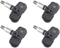 🚗 jdmon tpms sensor 4-pack for toyota lexus scion - compatible with camry, corolla, highlander and more - replaces 42607-33011, pmv-107j, 42607-33021 logo