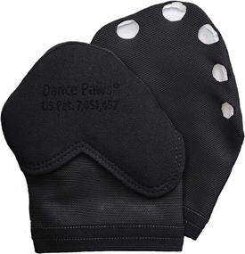 img 1 attached to Dance Paws Medium Black