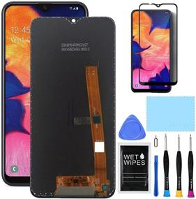 img 4 attached to Набор для замены экрана Samsung a10e & a20e: ЖК-дисплей и сенсорный дигитайзер с набором инструментов для ремонта - черный 5.83 дюйма