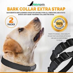 img 3 attached to 🐶 Naturepets Replacement Strap: Extra Nylon Belt for Anti Bark Training Collars - Vibrating & Static Shock - Suitable for Dogs (Replacement Collar Only)