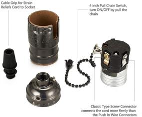 img 1 attached to 🔌 Onite Industrial Electrical US Standard Socket - Listed Thread