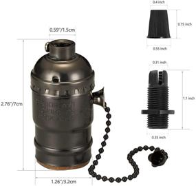 img 2 attached to 🔌 Onite Industrial Electrical US Standard Socket - Listed Thread