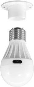 img 3 attached to AlltroLite 4 Pack Portable Wireless COB LED Light Bulbs - Battery Operated LED Night Lights with Cordless Light Switch for Under Cabinet, Shelf, Closet, Nightlight, Kitchen, RV, and Boat
