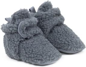 img 4 attached to 👶 Robeez Boys' Shoes with Durable Sole for Baby Booties