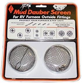 img 1 attached to 🚐 Protect Your RV Furnace with the JCJ M-300 Mud Dauber Screen - Ideal for Outside Fittings!