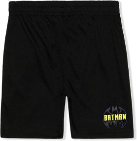 img 2 attached to 🦇 Dynamic BATMAN Warner 2 Piece Shirt Short Set for Boys' - Trendy and Comfortable Clothing