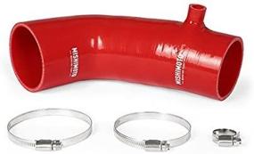img 1 attached to 🔴 Mishimoto MMHOSE-CIV-12SIIHRD: Red Silicone Induction Hose for Honda Civic Si 2012-2015 - Compatible and Effective!