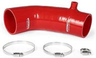 🔴 mishimoto mmhose-civ-12siihrd: red silicone induction hose for honda civic si 2012-2015 - compatible and effective! logo