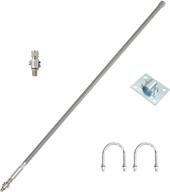 📡 outdoor omni-directional 915mhz lora antenna kit with 8dbi gain - ideal for hnt miner, helium hotspot - 3.6 ft antenna logo