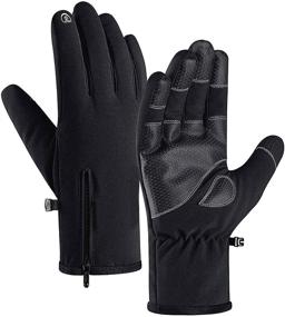 img 4 attached to 🧤 Waterproof Windproof Finger Outdoor Men's Accessories by Jeniulet