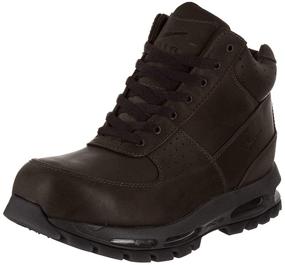 img 1 attached to Goadome Black Lifestyle Leather Boots: Enhanced SEO-Friendly Product Name